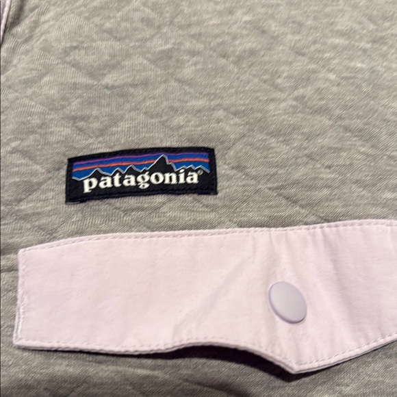 Patagonia Gray W's Organic Cotton Quilt Snap-T® Pullover Medium - Picture 3 of 7